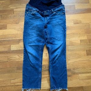 Gap cheeky straight maternity jeans